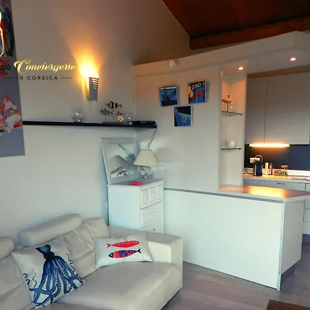 Cala Sultana N62 - 4 Pers Avec Piscine Chauffee- Acces Prive A La De Santa Giulia Apartmán *