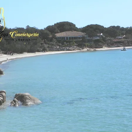 Apartmán Cala Sultana N62 - 4 Pers Avec Piscine Chauffee- Acces Prive A La De Santa Giulia