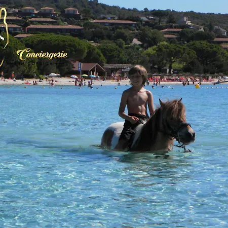 Résidence Cala Sultana N62 - 4 Pers Avec Piscine Chauffée- Accès Privé à La De Santa Giulia *