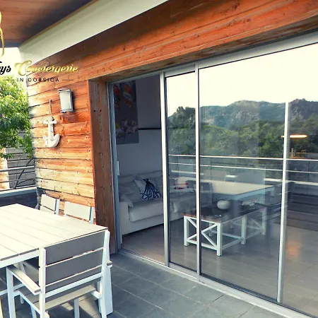 Apartmán Cala Sultana N62 - 4 Pers Avec Piscine Chauffee- Acces Prive A La De Santa Giulia